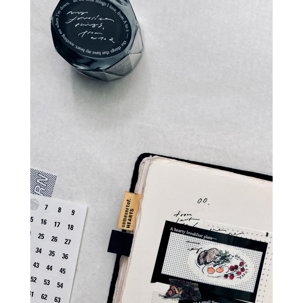 羊君 𝐌𝐲 𝐅𝐚𝐯𝐨𝐫𝐢𝐭𝐞 𝐓𝐡𝐢𝐧𝐠𝐬 3.5cm霧面割型PET膠帶【立夏手帳生活】-細節圖5