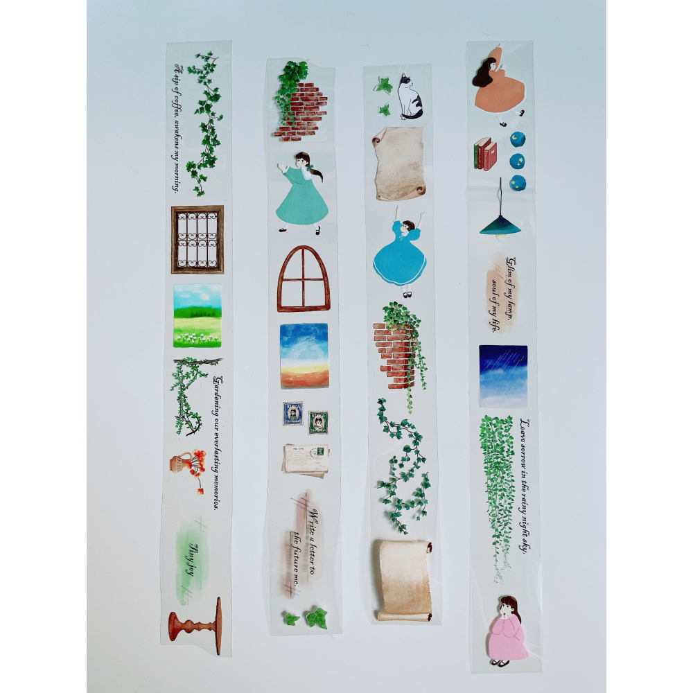 【立夏原創】Tiny joy 3.5cm 亮面PET膠帶 【立夏手帳生活】-細節圖4