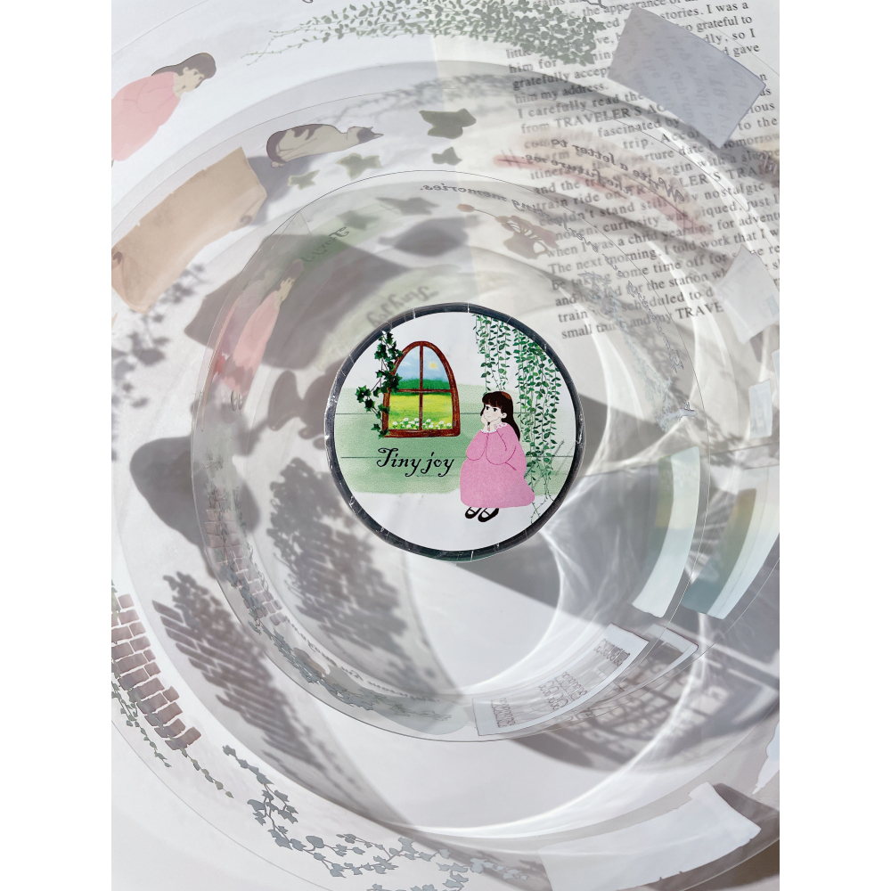 【立夏原創】Tiny joy 3.5cm 亮面PET膠帶 【立夏手帳生活】-細節圖6