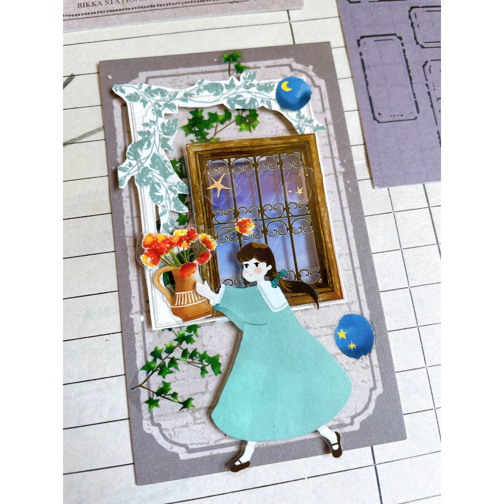 【立夏原創】Tiny joy 拼貼小卡【立夏手帳生活】-細節圖3