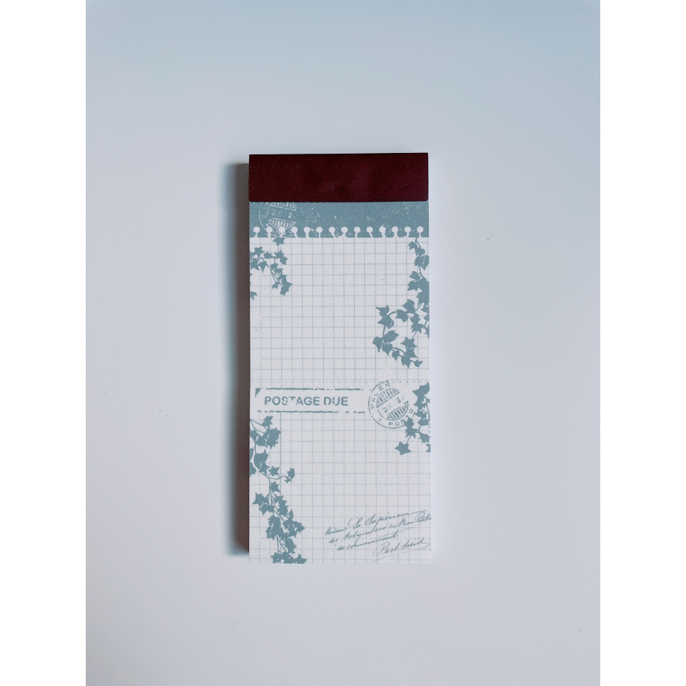 【立夏原創】Tiny joy手撕線便簽本「常春花框/樹影筆記」 2款 【立夏手帳生活】-細節圖3