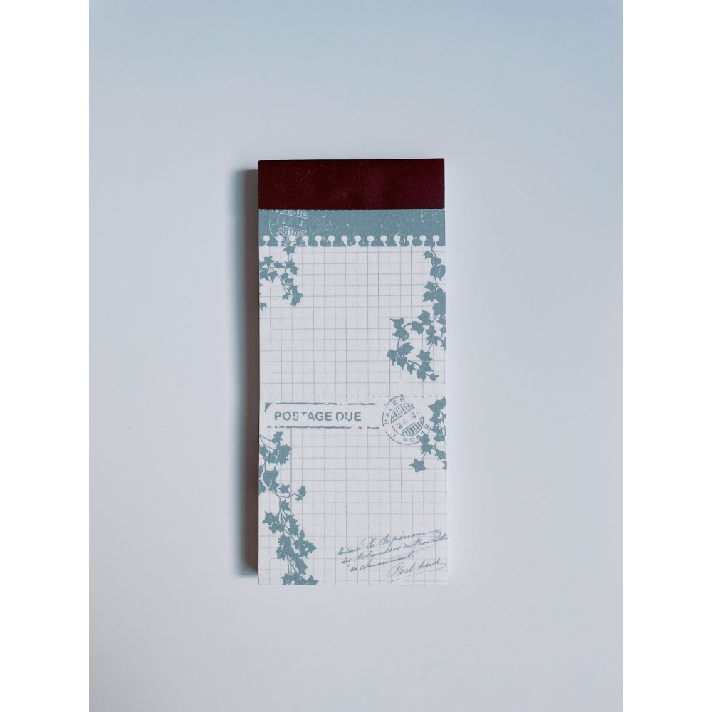 【立夏原創】Tiny joy手撕線便簽本「常春花框/樹影筆記」 2款 【立夏手帳生活】-規格圖5