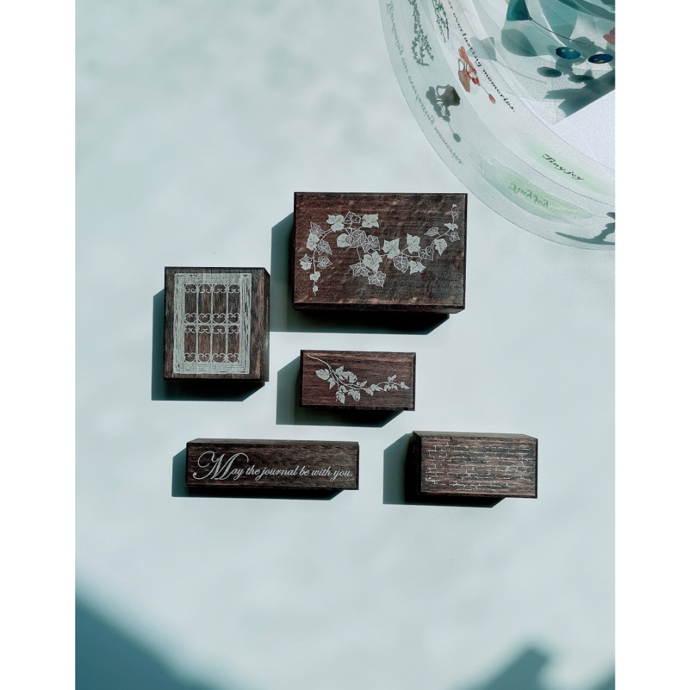 【立夏原創】Tiny joy 小全套PET膠帶+印章套組 立夏手帳生活-細節圖2