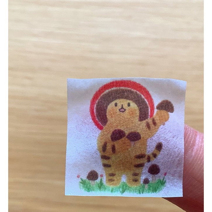 【2代】4legs 和紙膠帶 菇菇貓款 4 legs 貓咪 日本製【立夏手帳生活】-細節圖6