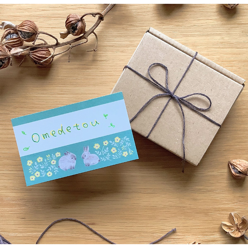 4legs 動物小卡組 水彩風 名片尺寸 4 legs 貓咪 日本製【立夏手帳生活】-細節圖3