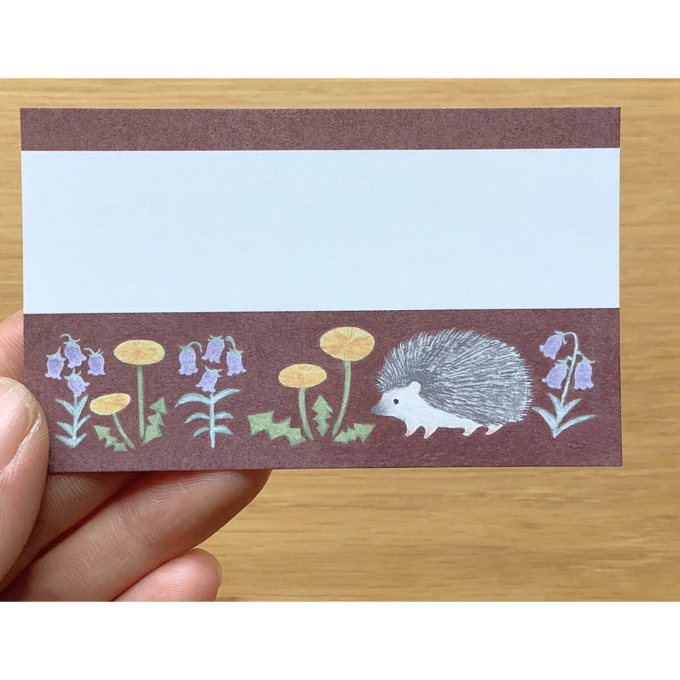 4legs 動物小卡組 水彩風 名片尺寸 4 legs 貓咪 日本製【立夏手帳生活】-細節圖9