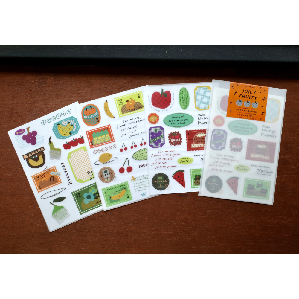 【追加畫博/東京紙博】什物a kind of cafe 全系列轉印貼紙組【立夏手帳生活】-規格圖9