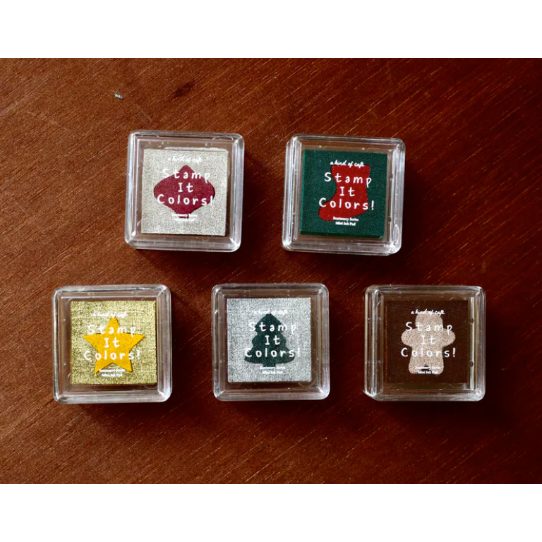 【文畫季+聖誕期間限定新10色】什物a kind of cafe 訂製印台Stamp It Colors 立夏手帳生活-細節圖2