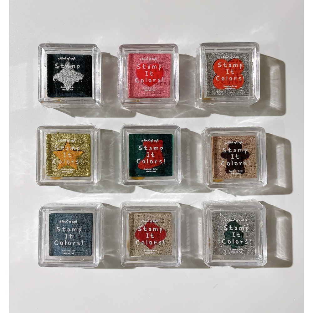 【文畫季+聖誕期間限定新10色】什物a kind of cafe 訂製印台Stamp It Colors 立夏手帳生活-細節圖8