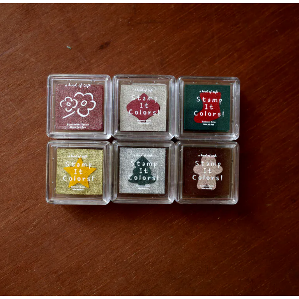 【文畫季+聖誕期間限定新10色】什物a kind of cafe 訂製印台Stamp It Colors 立夏手帳生活-細節圖9