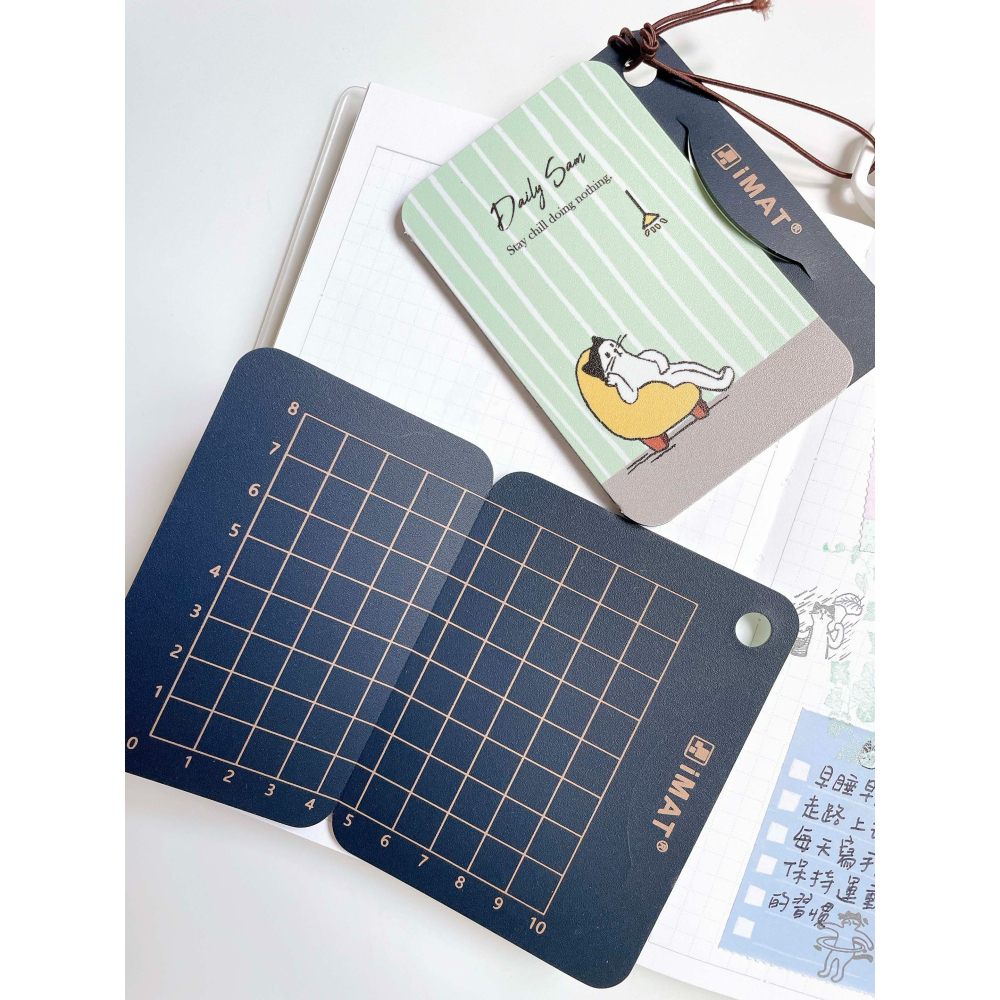 山姆 Daily Sam x iMAT迷你隨行切割墊組可摺疊 雙面 環保無毒【立夏手帳生活】-細節圖3