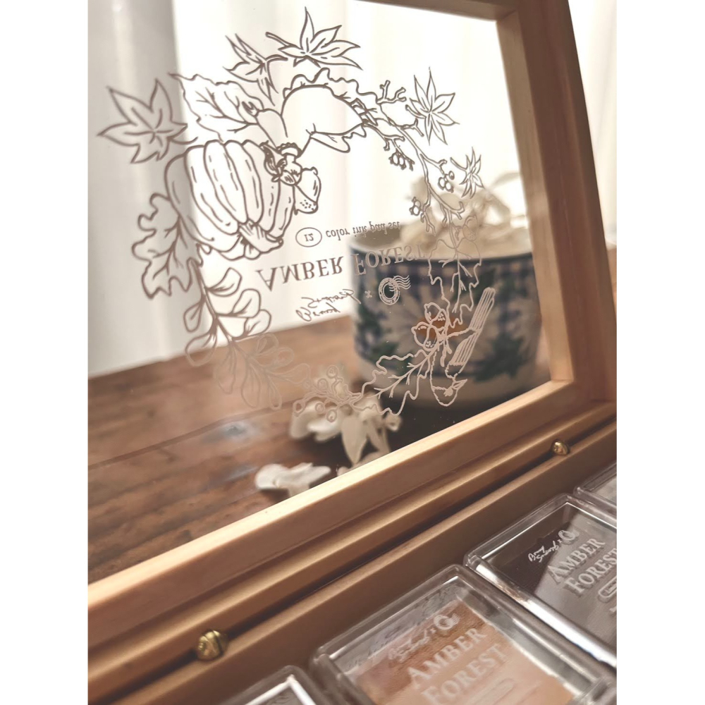 微瘋畫室 私藏の色 Amber Forest 12色印台套組【立夏手帳生活】-細節圖4