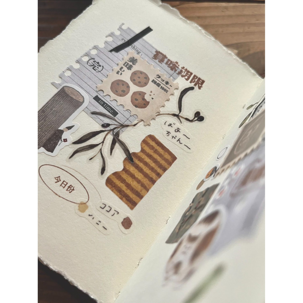 微瘋畫室 老奶奶の拼布 3cm 切形和紙膠帶【立夏手帳生活】-細節圖8