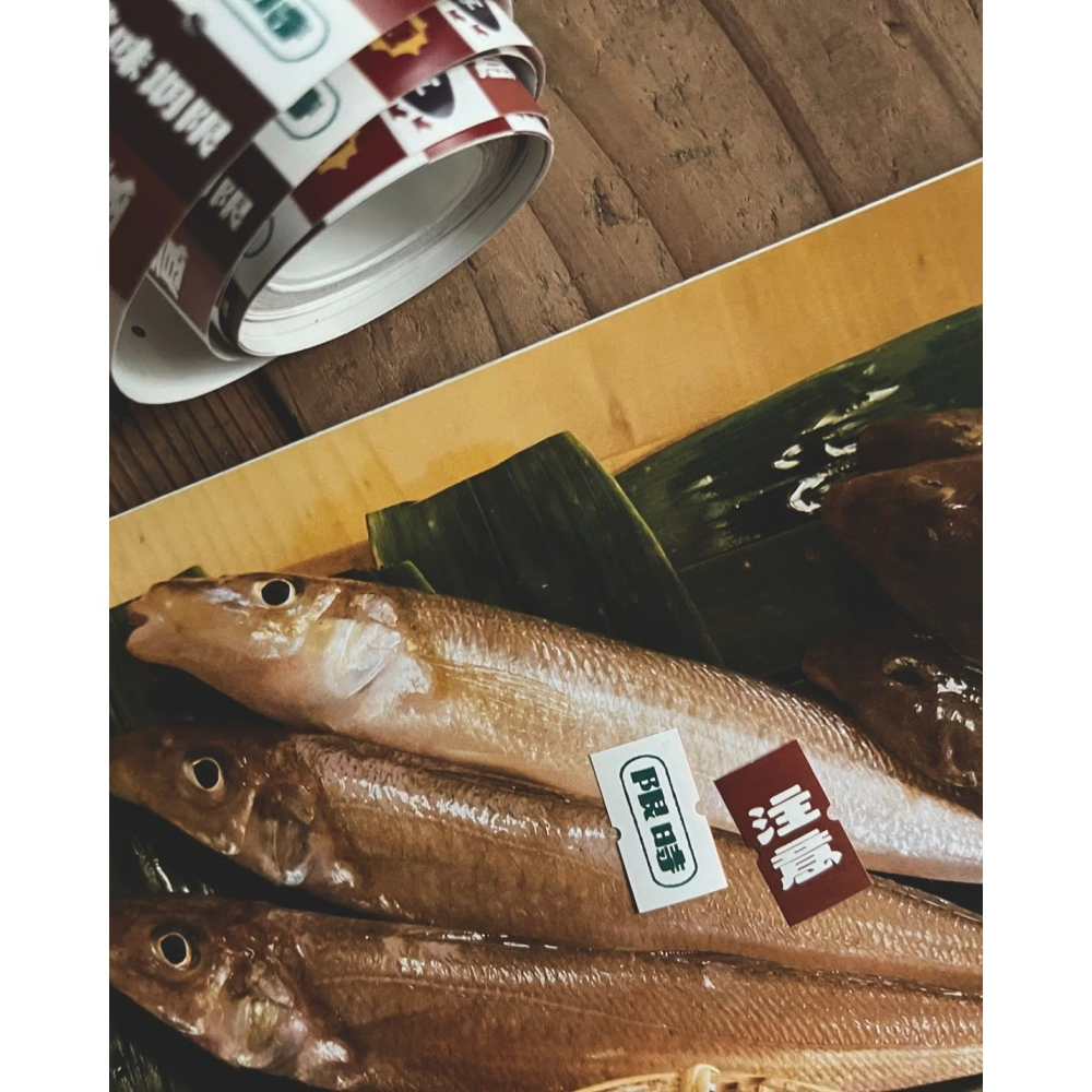 【2款】微瘋畫室 標籤貼紙卷「標識」【立夏手帳生活】-細節圖11