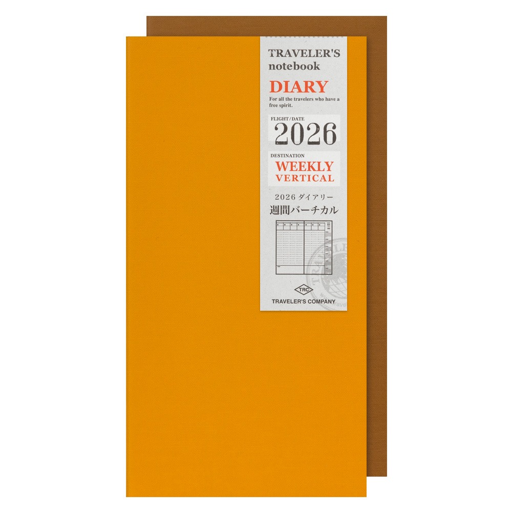 【2026時效/TN尺寸】TRAVELER＇S notebook 旅人手帳 補充內頁 MD紙 筆記 週記 月記事 筆記本-規格圖11