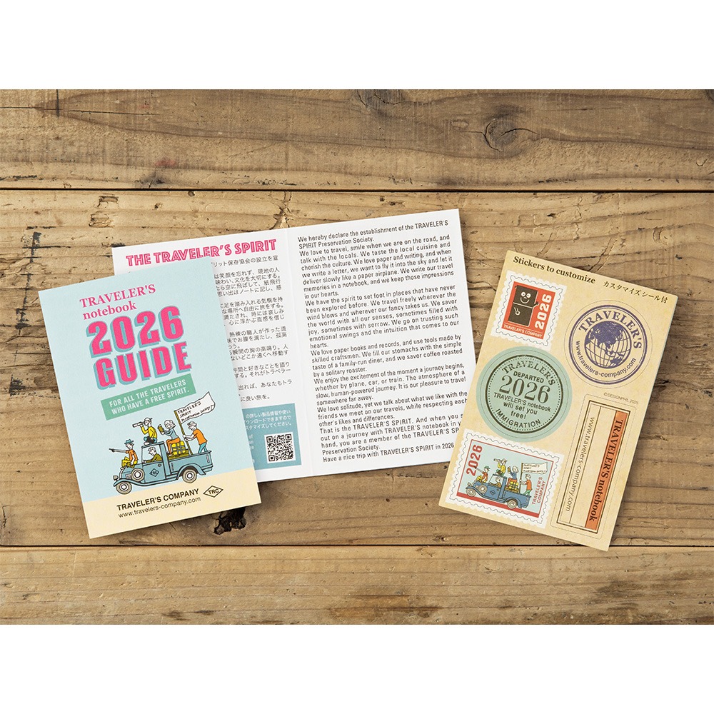 【2026時效內頁/PA尺寸】TRAVELER＇S notebook 旅人手帳 補充內頁 MD紙 筆記 週記 月記事TN-細節圖10