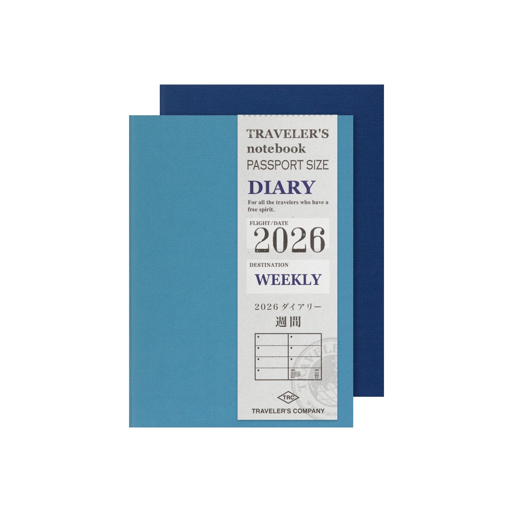【2026時效內頁/PA尺寸】TRAVELER＇S notebook 旅人手帳 補充內頁 MD紙 筆記 週記 月記事TN-規格圖10