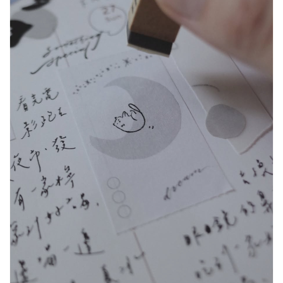 茄子先生 Simple Life 便利貼紙膠帶 可撕 捲型貼紙 【立夏手帳生活】-細節圖5