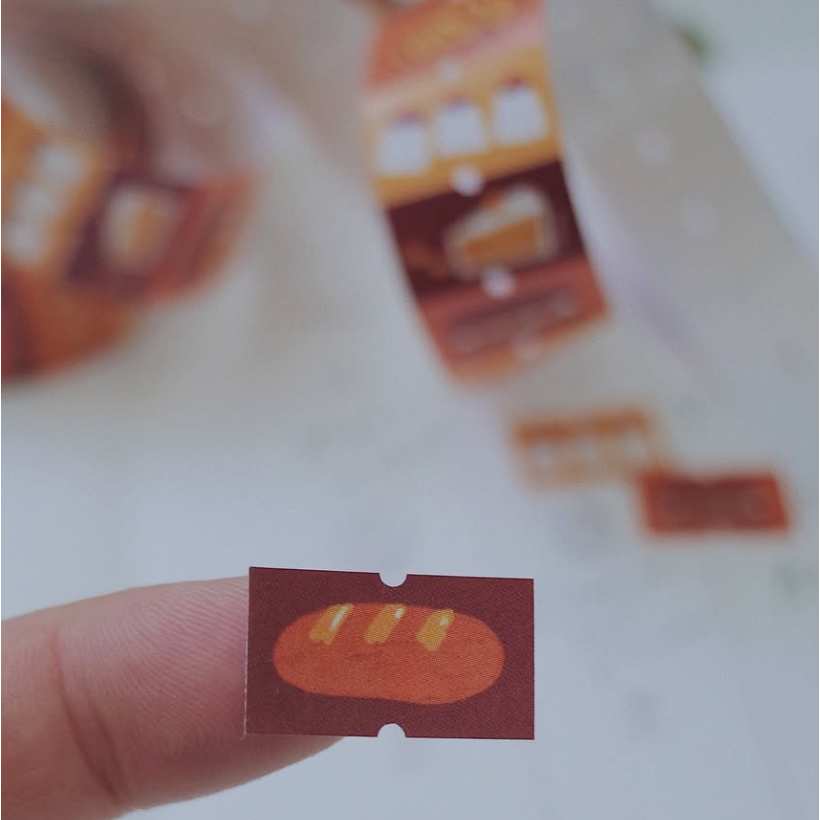 【2款】茄子先生「Sweet Time/Nice words」標籤貼紙卷【立夏手帳生活】-細節圖3