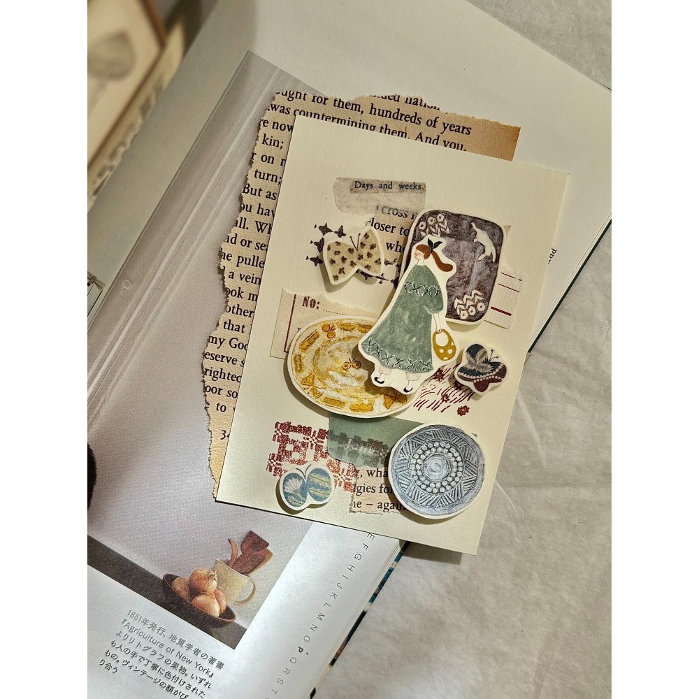 Pion 陶器Pottery 3.5cm割型亮面PET膠帶【立夏手帳生活】-細節圖7