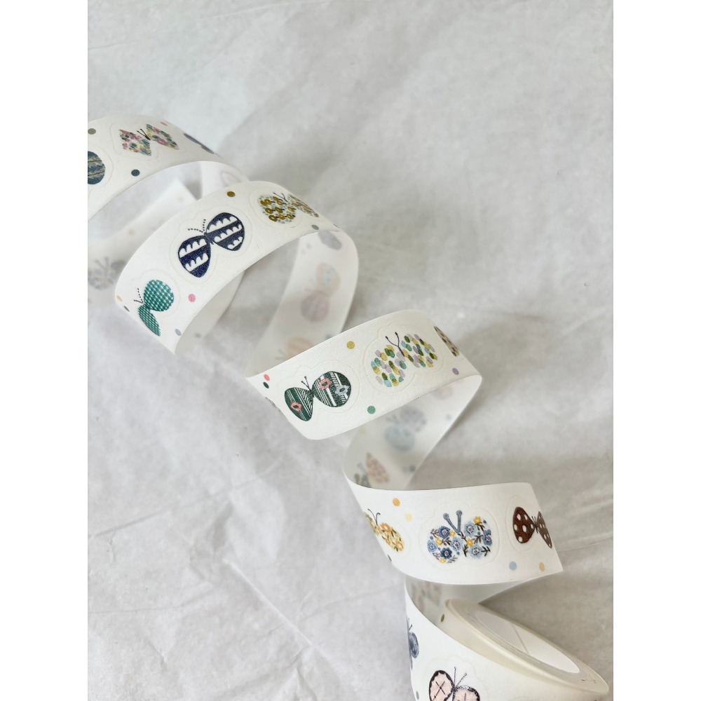 Pion 花蝴蝶Butterfly 2cm和紙割型膠帶【立夏手帳生活】-細節圖2