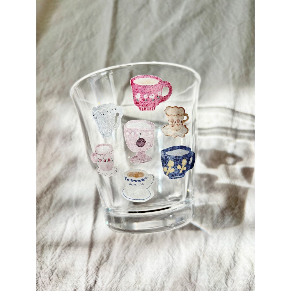 Pion 下午茶Afternoon Tea 2.5cm和紙割型膠帶【立夏手帳生活】-細節圖7