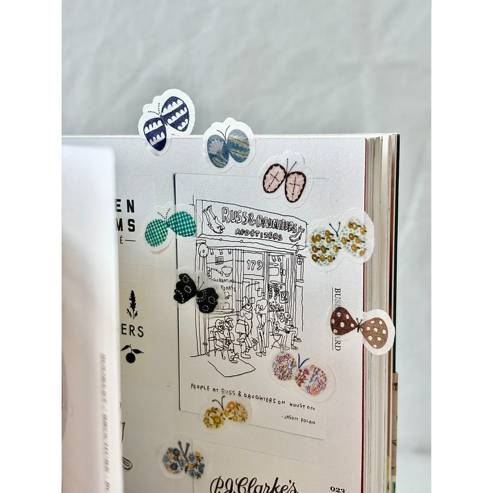 『膠帶分裝』Pion 慢慢/報表紙/魔境/陶器/獨旅/小文青/下午茶/花蝴蝶-細節圖8