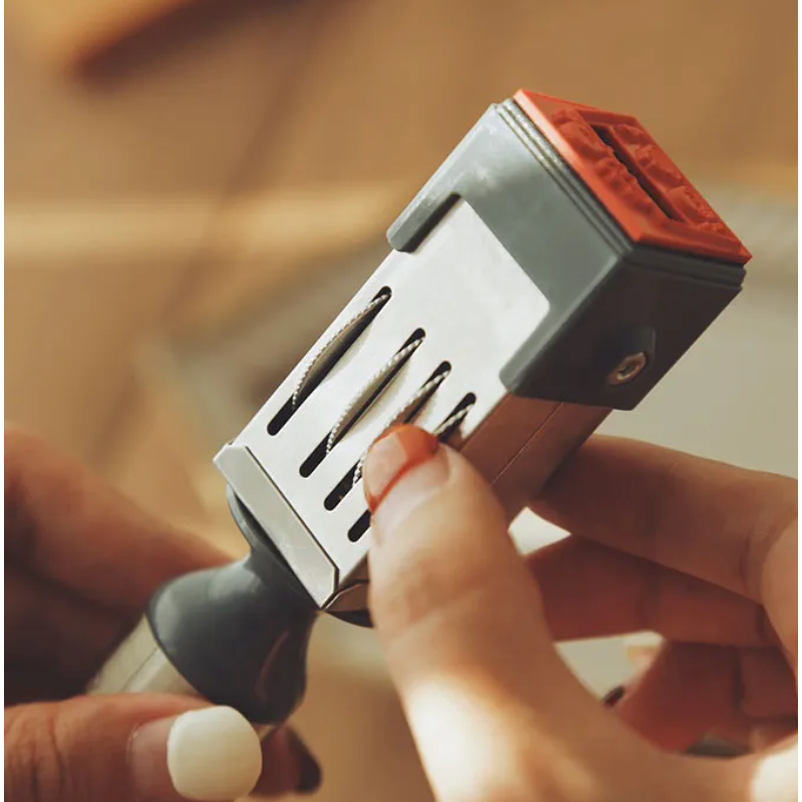 【小2款】右手超人『舉旗子款/狗狗雲月曆款』可調式日期印章 日付章【立夏手帳生活】-細節圖6