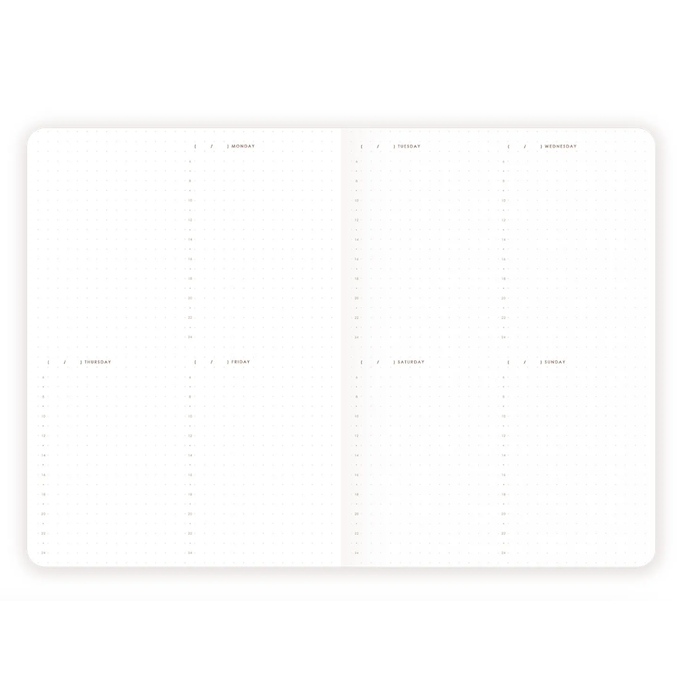 【皮質封面2款】右手超人『文具書』無時效手帳本 皮質 燙金【立夏手帳生活】-細節圖10