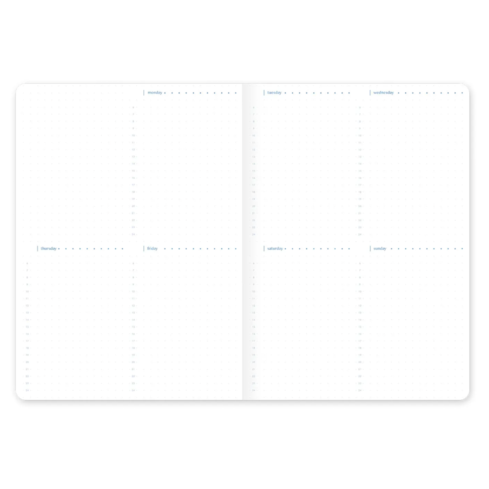 【透明書套】右手超人『森林』孔版印刷書套 無時效手帳本 筆記本【立夏手帳生活】-細節圖6