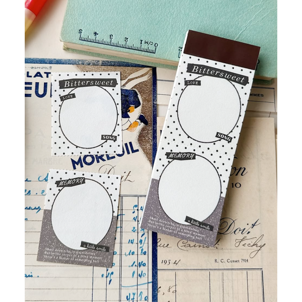 【2款】Asteroid B610小行星「日常留語/法式小記」手撕便簽本【立夏手帳生活】-細節圖2