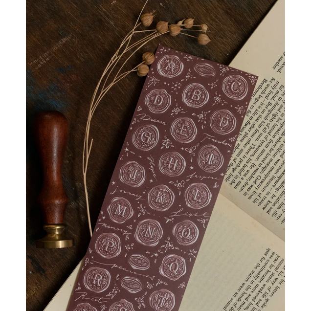 樂意Loi Design A~Z封蠟貼 7cm割型紙膠帶【立夏手帳生活】-細節圖7