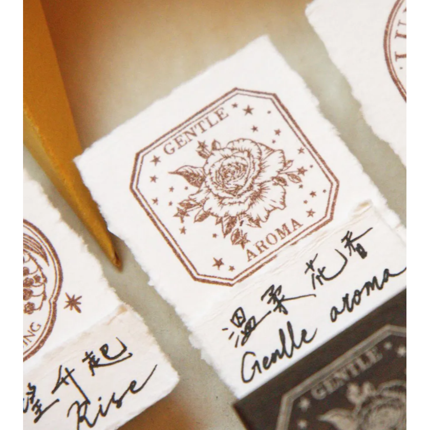 【文畫季7款】樂意Loi Design 逐光之香系列 櫸木印章 【立夏手帳生活】-細節圖8