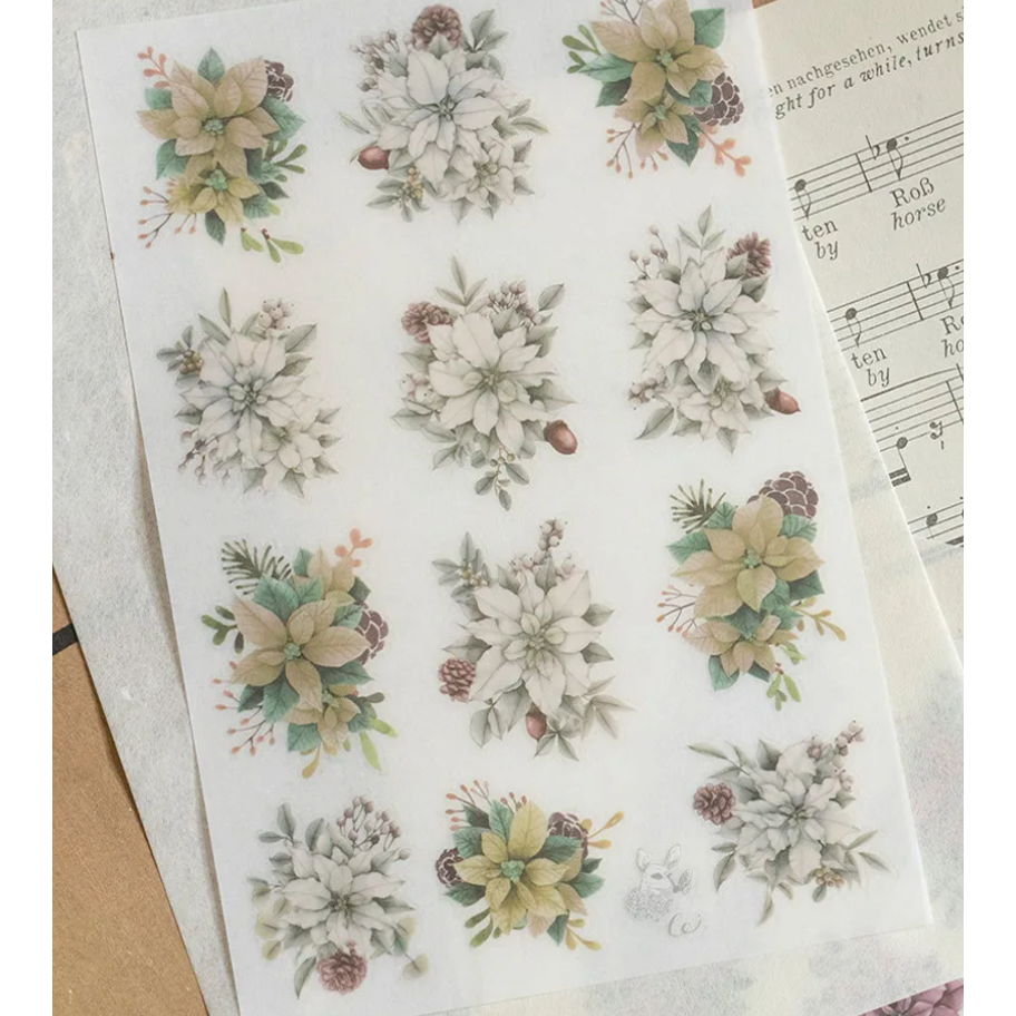 樂意loidesign 聖誕Christmas 轉印貼紙 Transfer Sticker【立夏手帳生活】-細節圖3