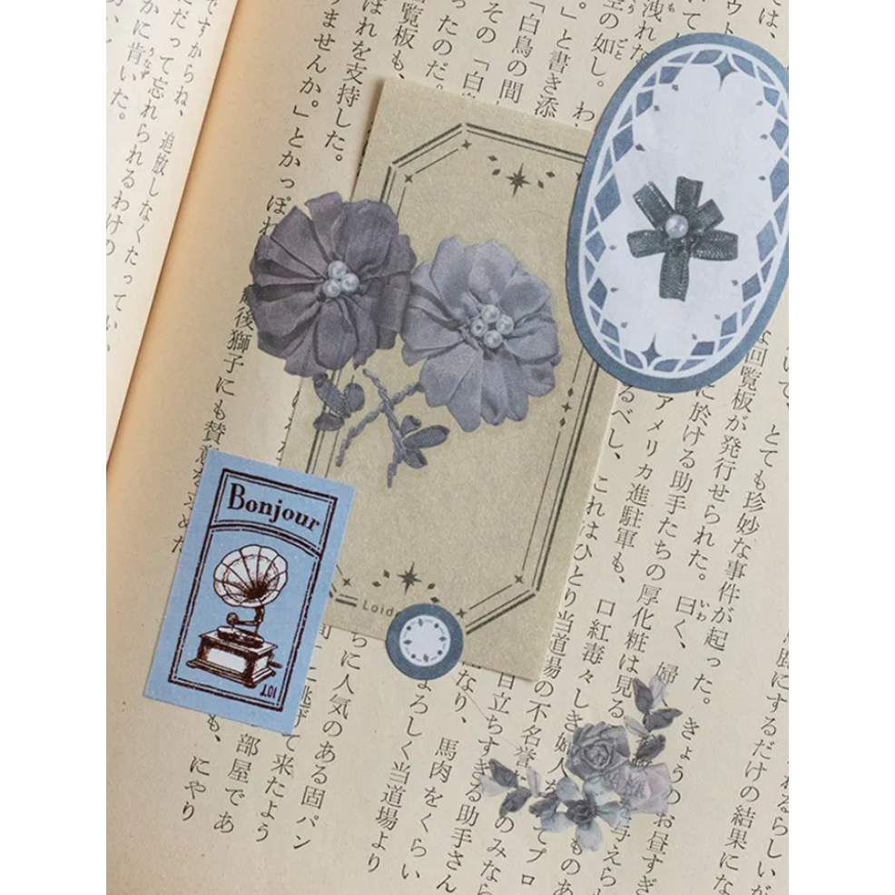 樂意loidesign 緞繡Embroidery Ribbon 轉印貼紙 Transfer Sticker【立夏手帳生活-細節圖5