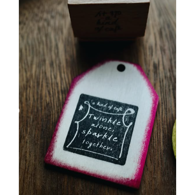 什物a kind of cafe 聖誕節扭蛋 - 扭蛋印章五款 + 一顆隱藏版（附貼紙5入）【立夏手帳生活】-細節圖8