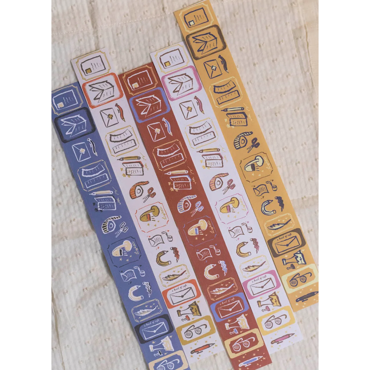 樂意&什物文具集【割型紙膠帶】