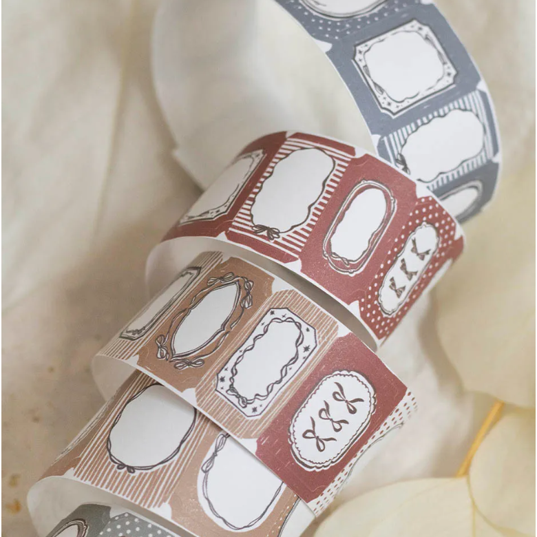 法式蝴蝶結【3cm割型膠帶】