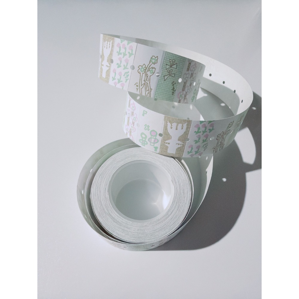 何包蛋 「田野小花 / 點點綠草」 6圖 標籤膠帶捲 misshoegg【立夏手帳生活】-規格圖9