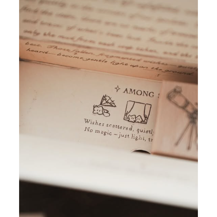 山泥泥 yamadoro  尋星之旅-SET 雙面橡皮印章套組【立夏手帳生活】-細節圖2