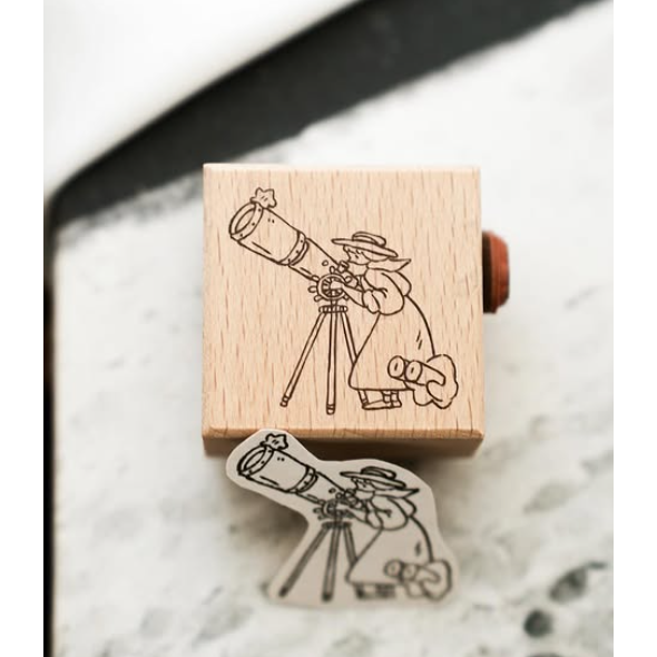 【單顆販售】山泥泥 yamadoro 尋星之旅-SET 雙面橡皮印章【立夏手帳生活】-細節圖6