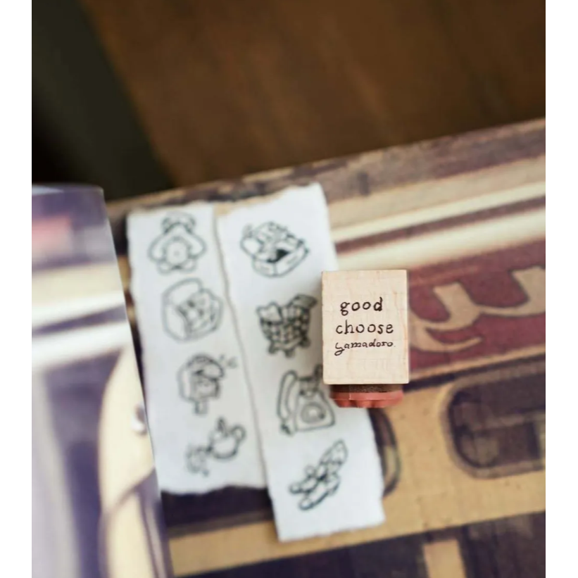 山泥泥 yamadoro GOOD List 木頭印章【立夏手帳生活】-細節圖5