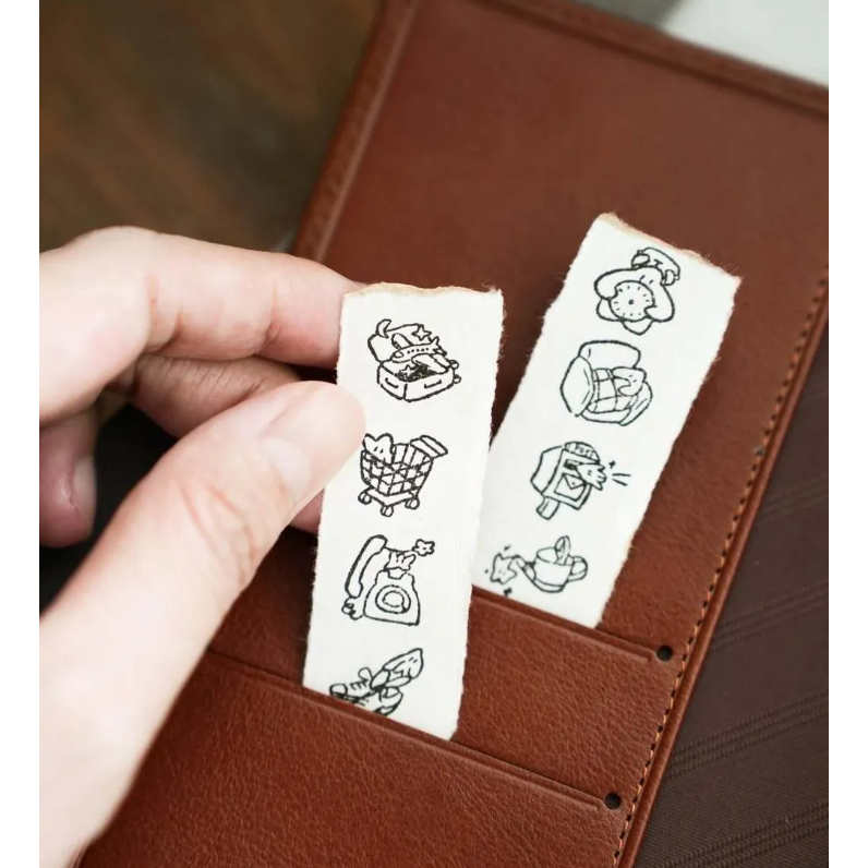 山泥泥 yamadoro GOOD List 木頭印章【立夏手帳生活】-細節圖6