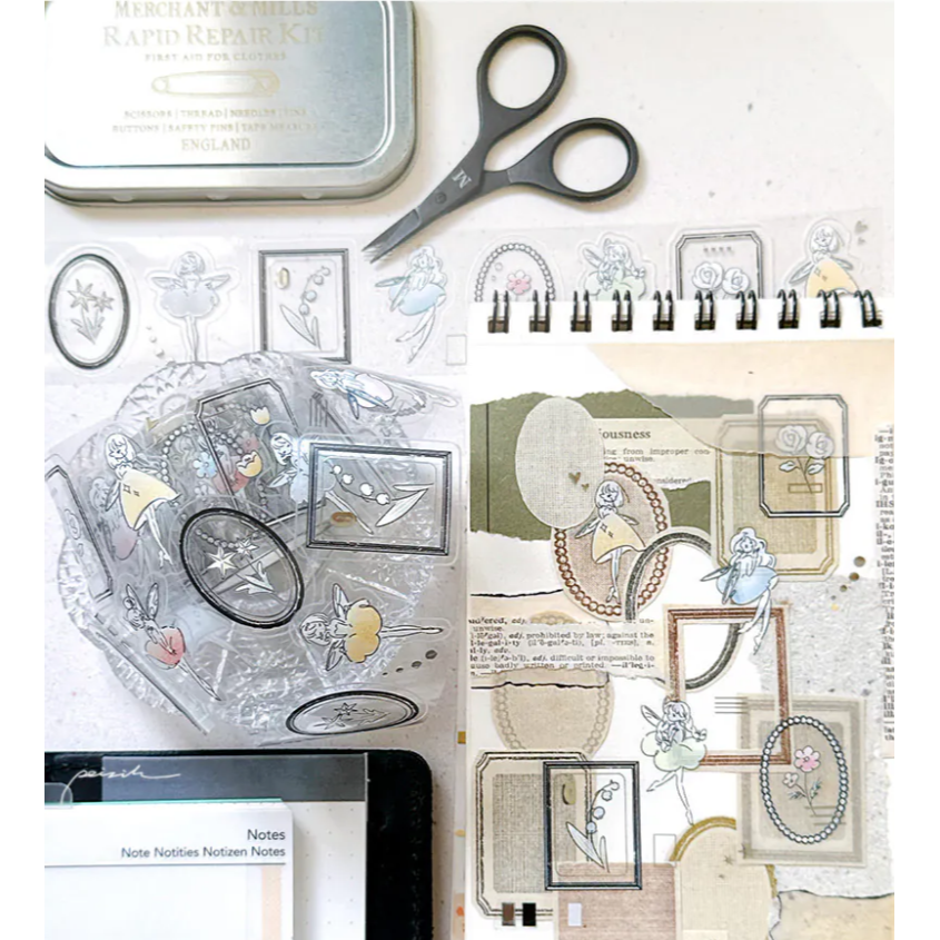 Pei Pei Studio 標本印象－櫸木印章組２款 橢圓組 / 方形組【立夏手帳生活】-細節圖6