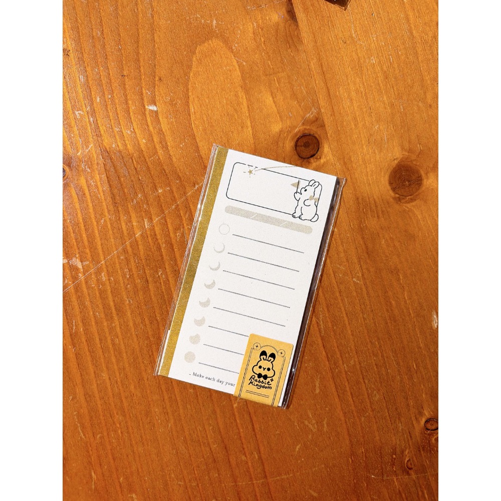Pei Pei Studio  (單售)小兔星夜-紙品集合【立夏手帳生活】-規格圖5