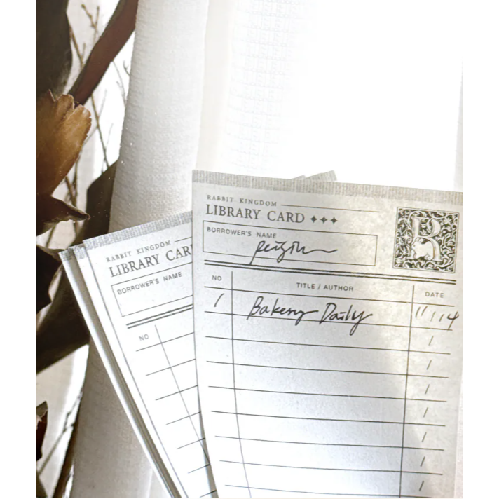 Pei Pei Studio 圖書借閱證便籤組 80x110mm/張【立夏手帳生活】-細節圖3