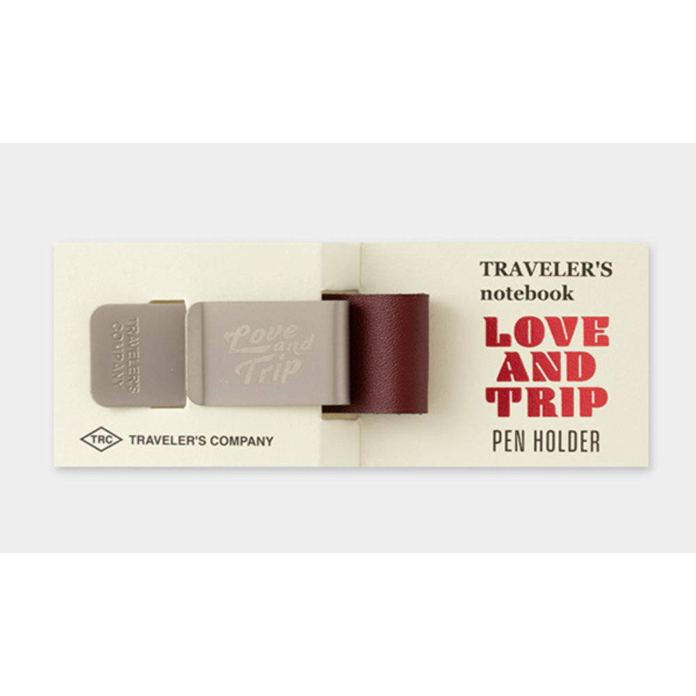 【2025限定周邊】TRAVELER＇S notebook LOVE & TRIP Red TN旅人手帳 補充內頁 筆插-規格圖7