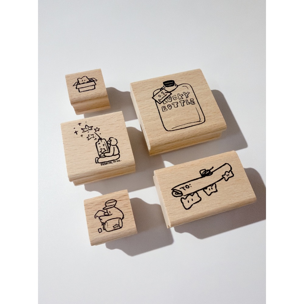 山泥泥yamadoro紙博合作款全5款印章整組 【立夏手帳生活】-細節圖6