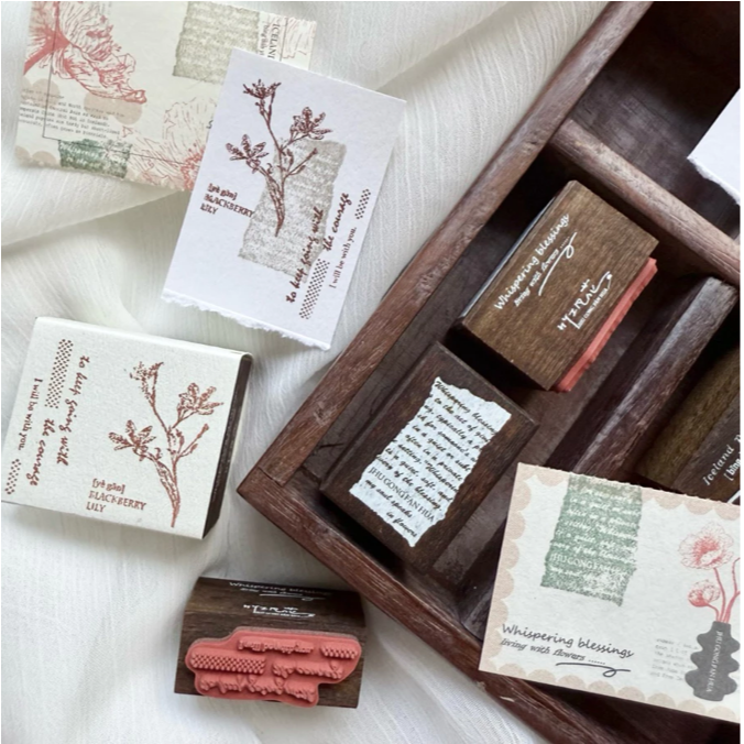 單顆素材章  b) 紙張