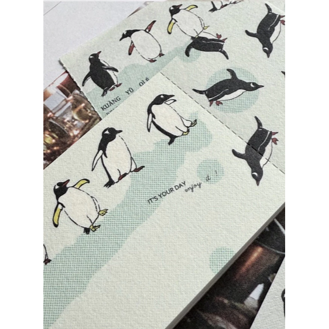 竹工凡花 礦嶼企鵝 𝓘𝓽’𝓼 𝔂𝓸𝓾𝓻 𝓭𝓪𝔂 - 𝓮𝓷𝓳𝓸𝔂 𝓲𝓽! 便簽本【立夏手-細節圖4